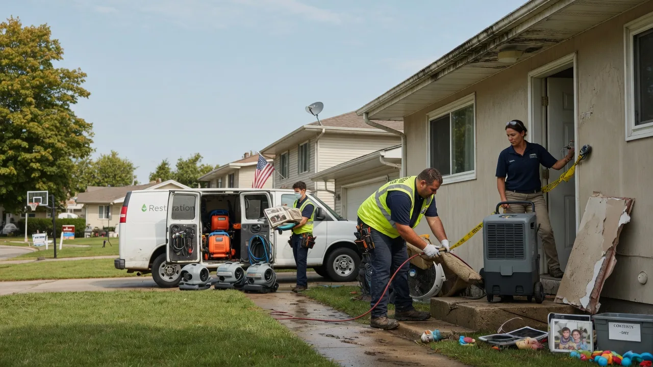 Water Damage Restoration in Jonesville, MI near me